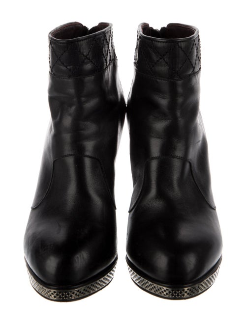 Chanel 2008 Interlocking CC Logo Boots