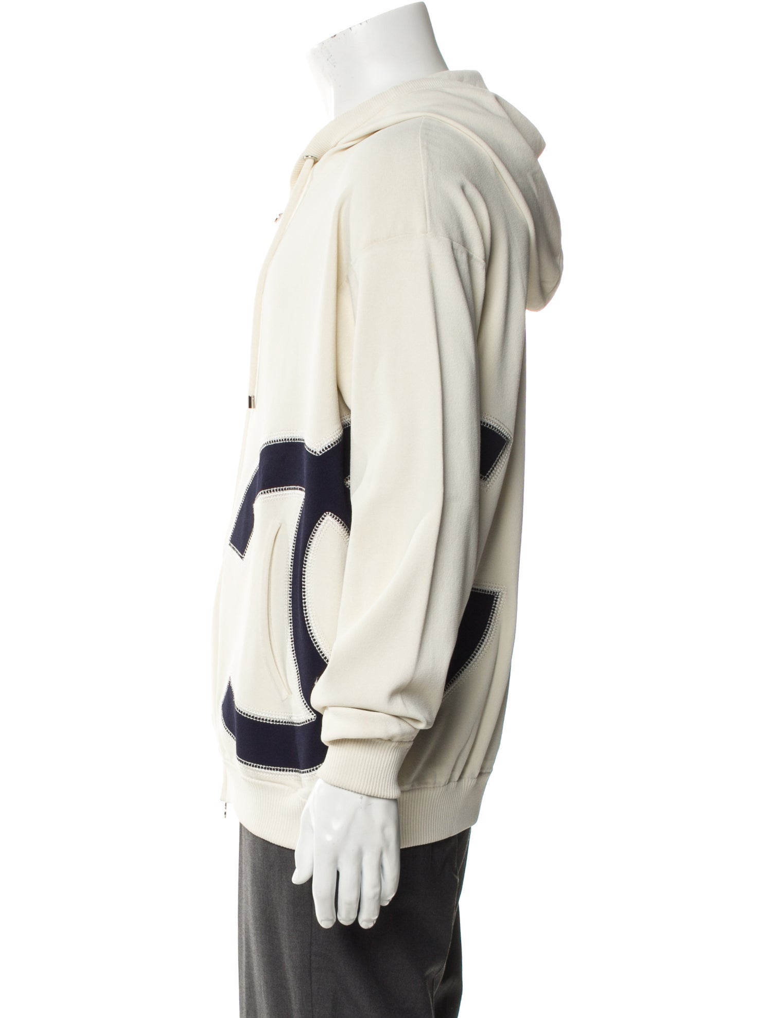 Chanel 2018 Interlocking CC Logo Hoodie - Neutrals Sweatshirts \u0026 Hoodies,  Clothing - CHA1165157 | The RealReal