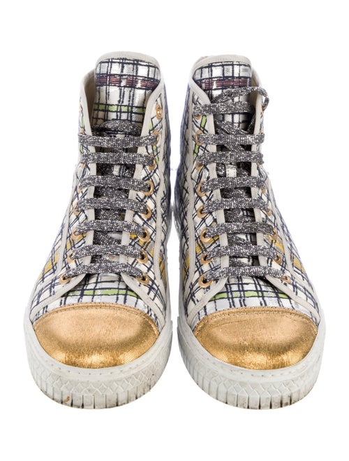 Chanel 2017 Interlocking CC Logo Sneakers