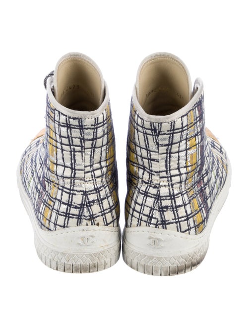 Chanel 2017 Interlocking CC Logo Sneakers