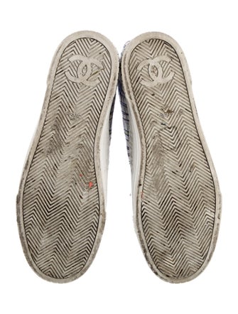 Chanel 2017 Interlocking CC Logo Sneakers