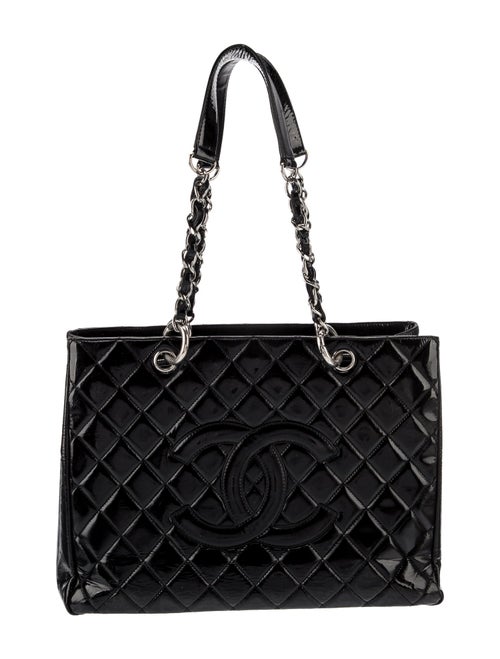 Chanel Patent Grand Shopping Tote