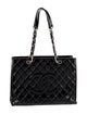 Chanel Patent Grand Shopping Tote