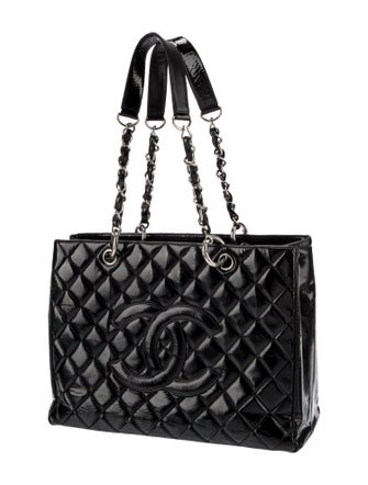 Chanel Patent Grand Shopping Tote