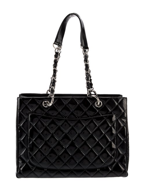 Chanel Patent Grand Shopping Tote