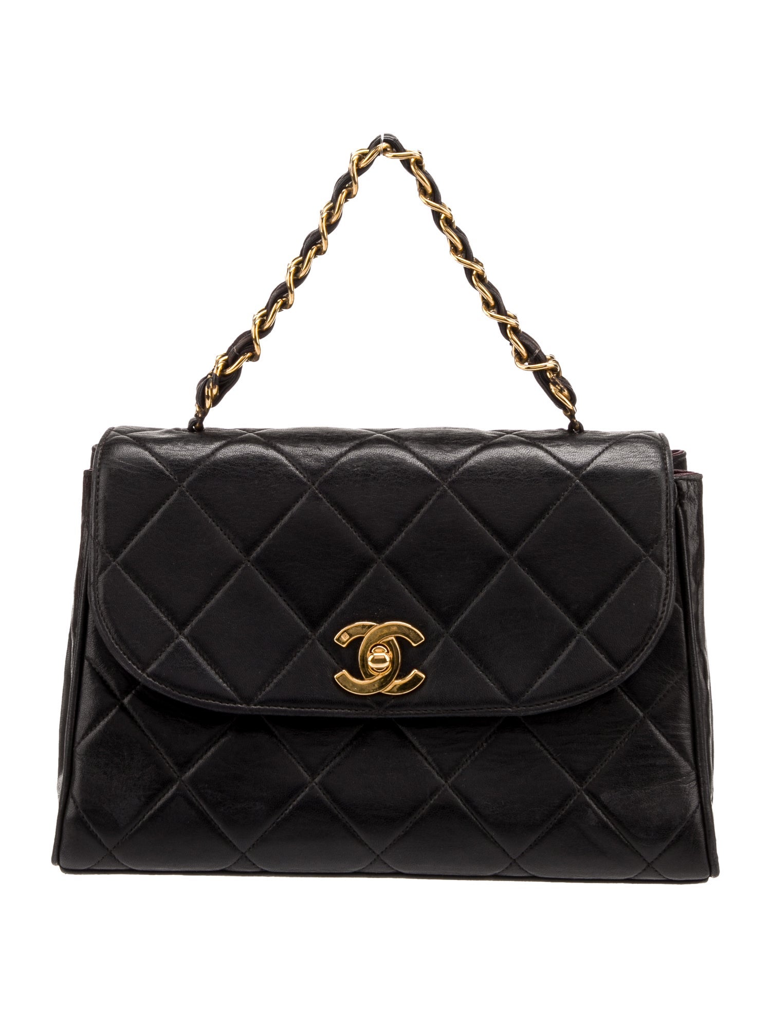 Chanel Quilted CC Handle Bag