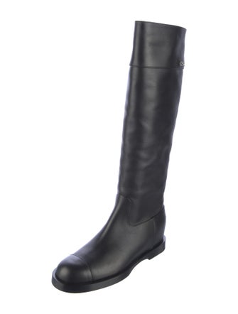 Chanel 2023 Calfskin Riding Boots