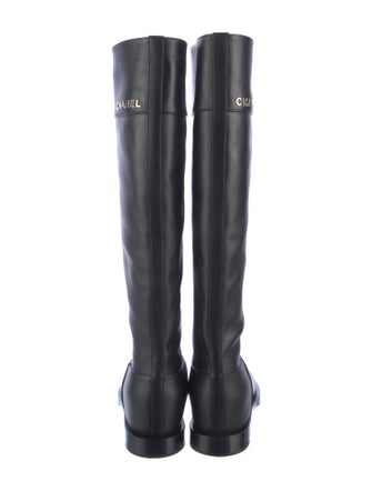 Chanel 2023 Calfskin Riding Boots
