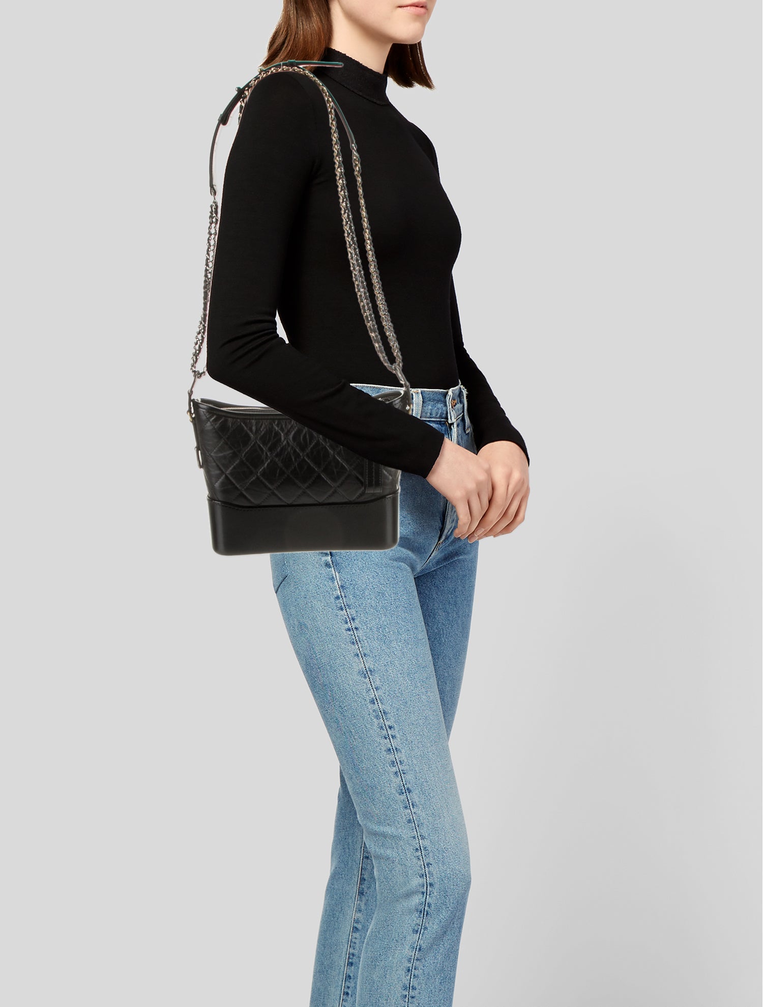 Chanel Medium Gabrielle Hobo - Black Crossbody Bags, Handbags ...