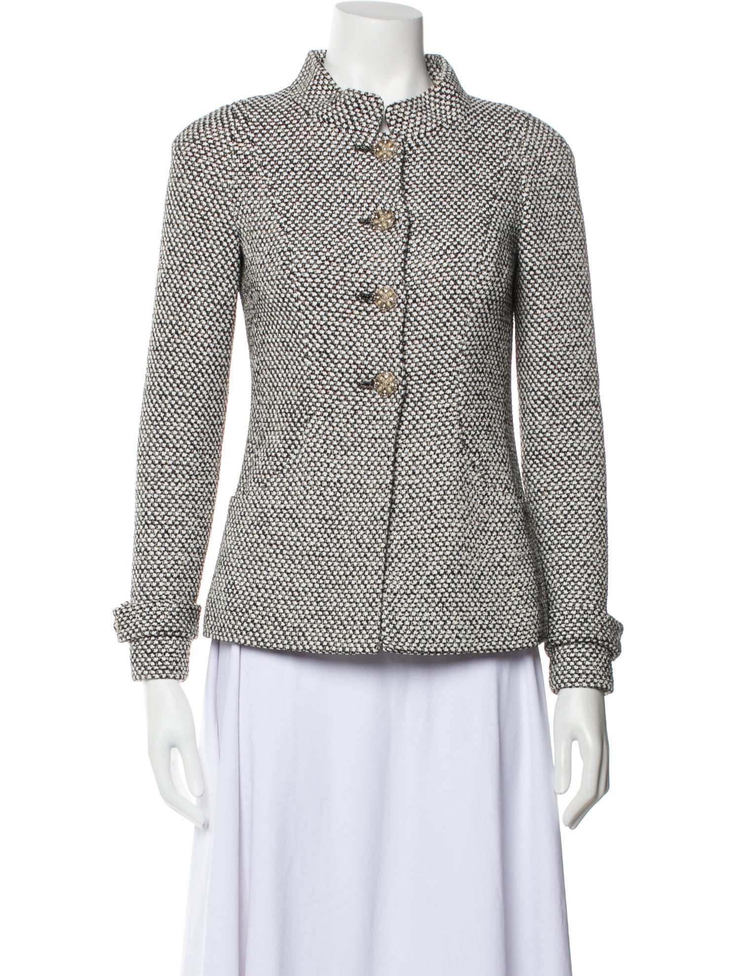Chanel 2012 Tweed Pattern Jacket