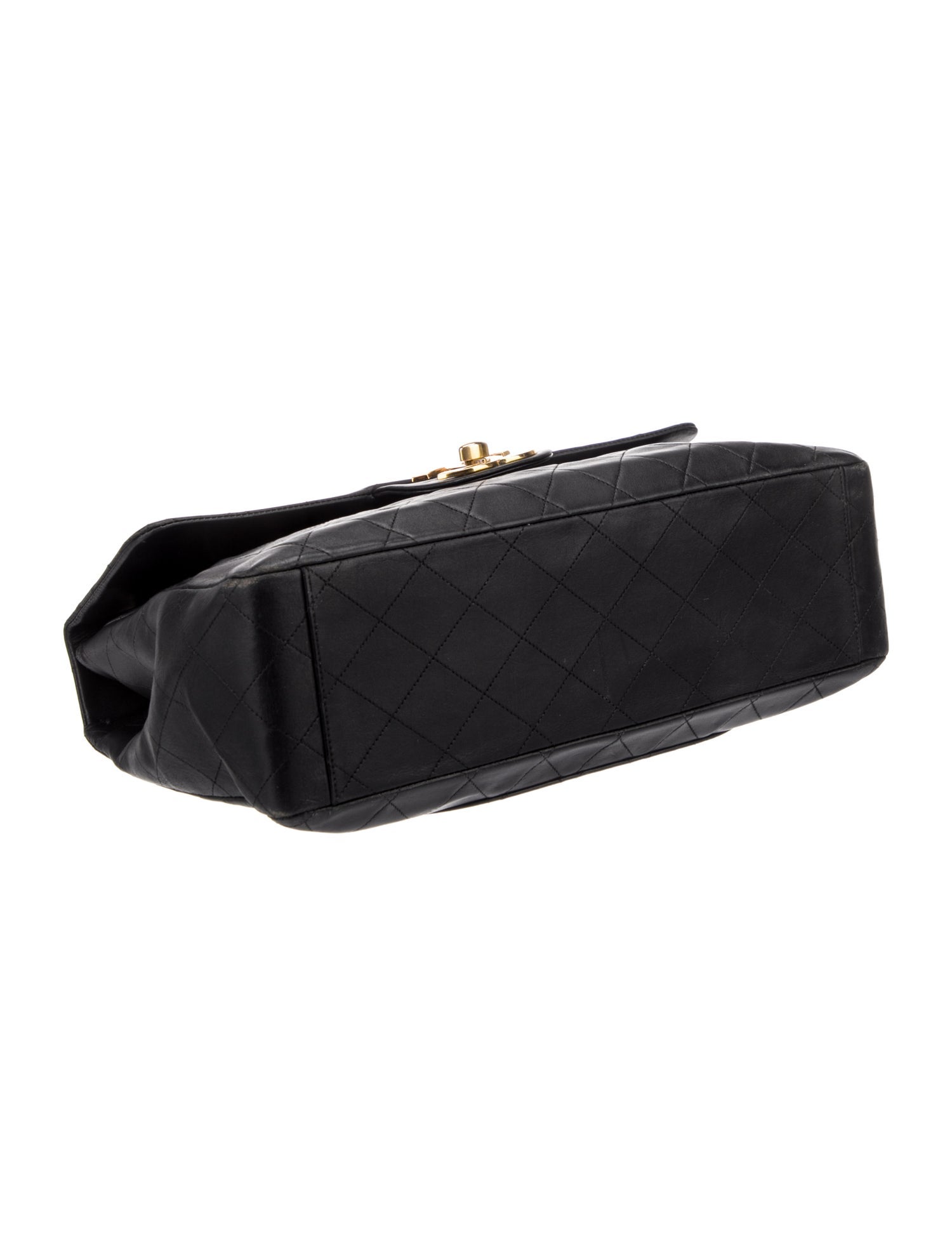 Chanel Jumbo XL Maxi Flap Bag - Black Shoulder Bags, Handbags