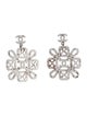 Chanel Strass CC Drop Earrings