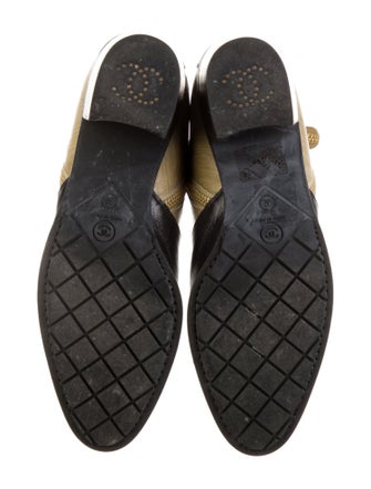 Chanel 2015 Interlocking CC Logo Chelsea Boots