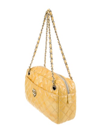 Chanel Patent Heart CC Camera Bag