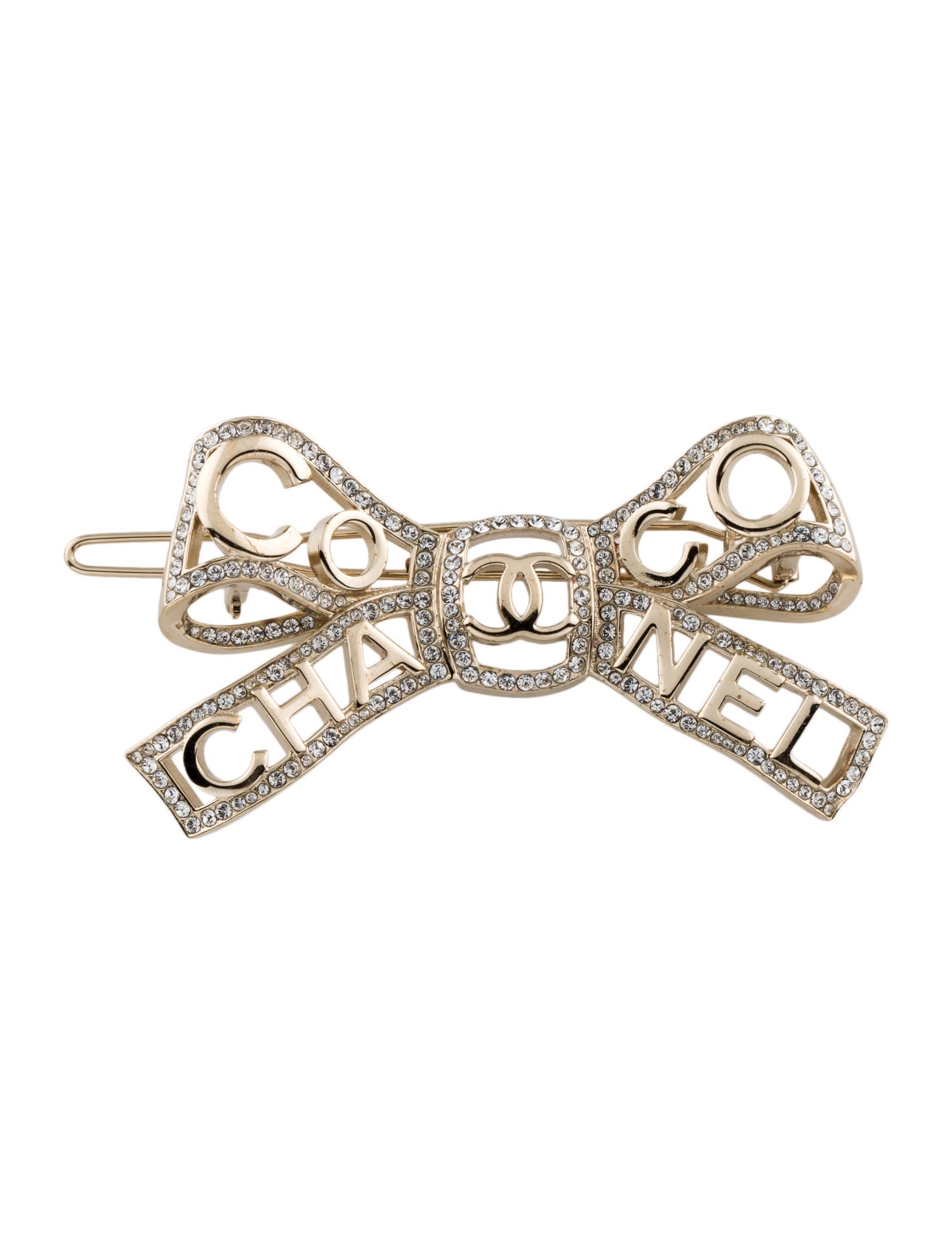 Chanel Bow-tiful CC Hair Clip