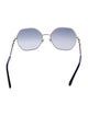 Chanel Interlocking CC Logo Cat-Eye Sunglasses