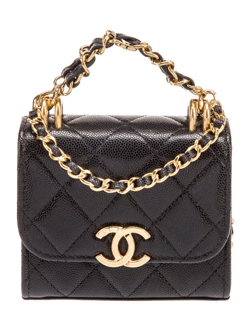 Chanel 2022 Coco First Clutch w/ Chain