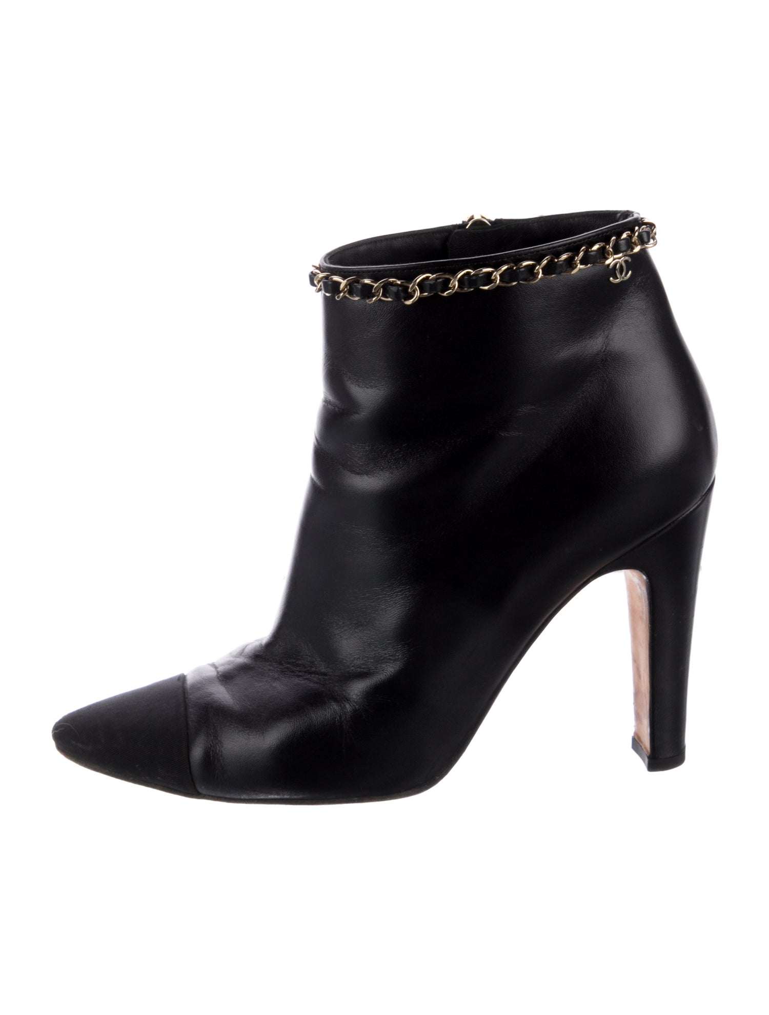 Chanel 2020 Interlocking CC Logo Boots