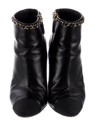 Chanel 2020 Interlocking CC Logo Boots