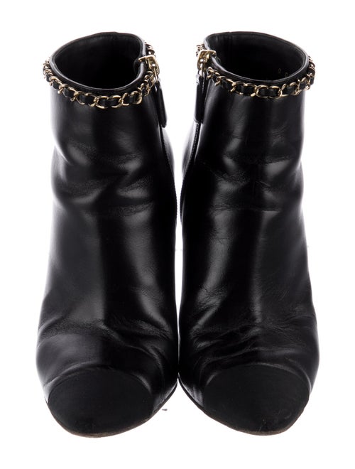 Chanel 2020 Interlocking CC Logo Boots