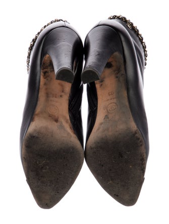 Chanel 2020 Interlocking CC Logo Boots