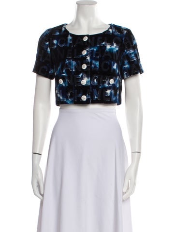 Chanel Jackets 2021 Floral Print Bolero Us4, Fr36 | S