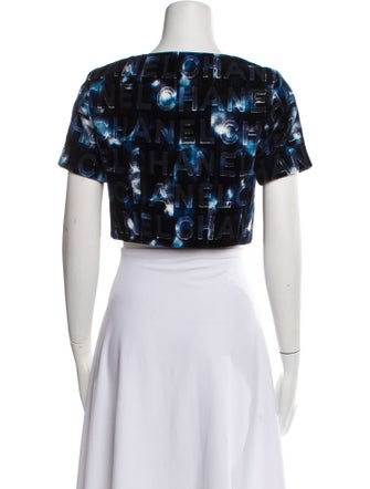 Chanel 2021 Floral Print Bolero