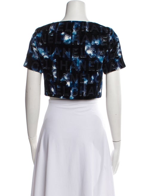 Chanel 2021 Floral Print Bolero