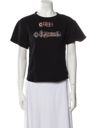 Chanel 2021 Graphic Print T-Shirt