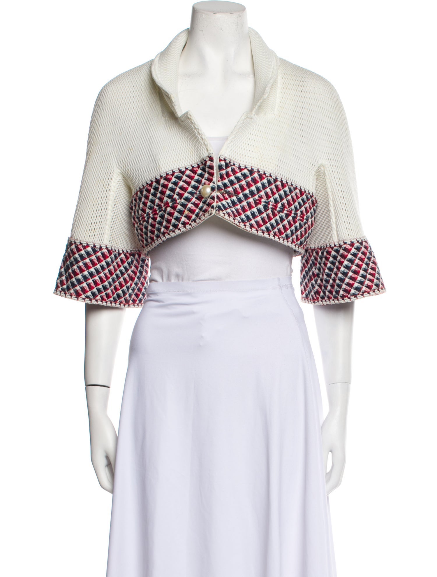 Chanel 2013 Graphic Print Bolero