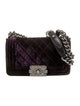 Chanel Small Velvet Boy Bag