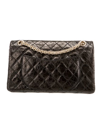 Chanel Aged Calfskin Reissue 225 Double Flap Shoulder Bag