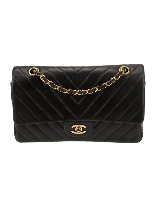Chanel Classic Medium Chevron Double Flap Bag