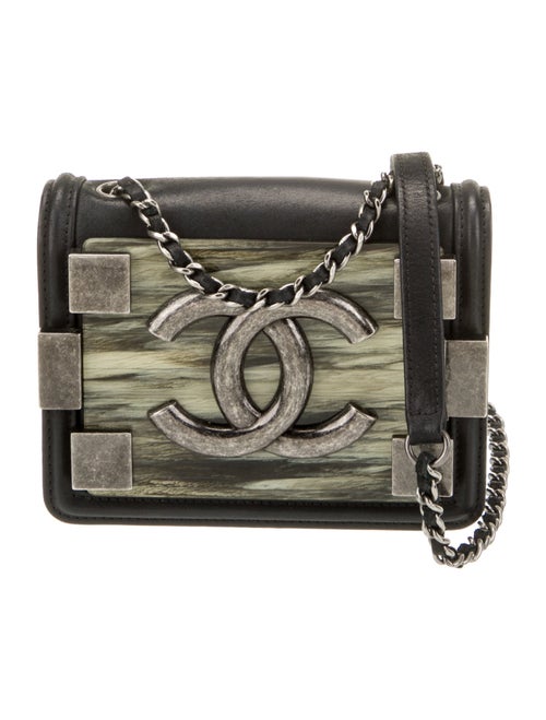 Chanel Mini Plexiglass Boy Brick Flap Bag