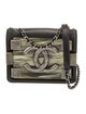 Chanel Mini Plexiglass Boy Brick Flap Bag