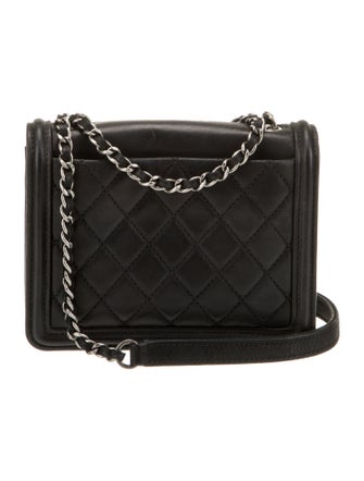 Chanel Mini Plexiglass Boy Brick Flap Bag