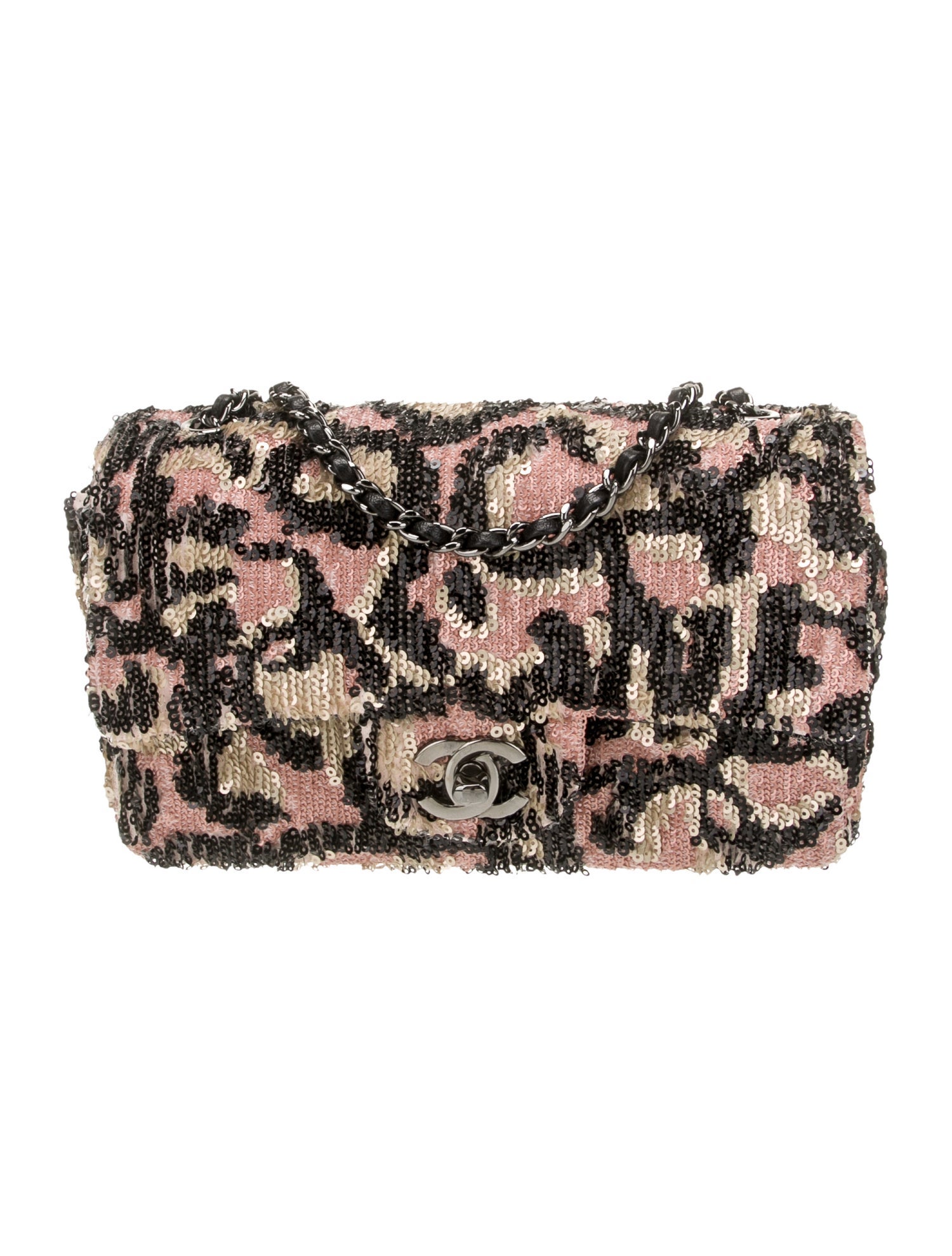 Chanel Sequin Rectangular Mini Flap Bag