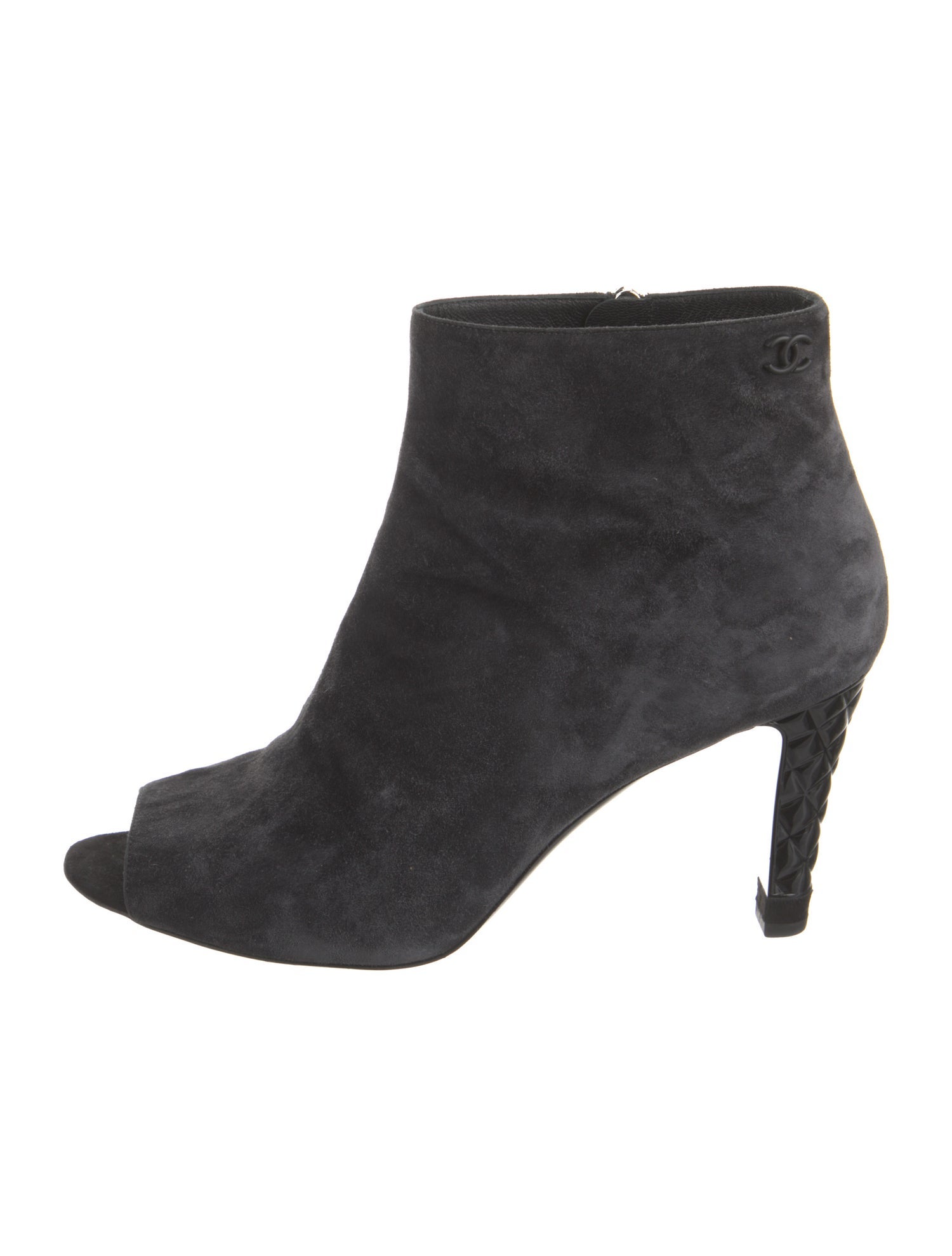 Chanel 2018 Interlocking CC Logo Boots