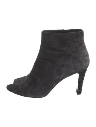 Chanel 2018 Interlocking CC Logo Boots