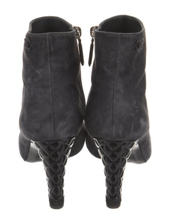 Chanel 2018 Interlocking CC Logo Boots