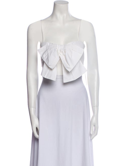 Chanel 2020 Square Neckline Crop Top