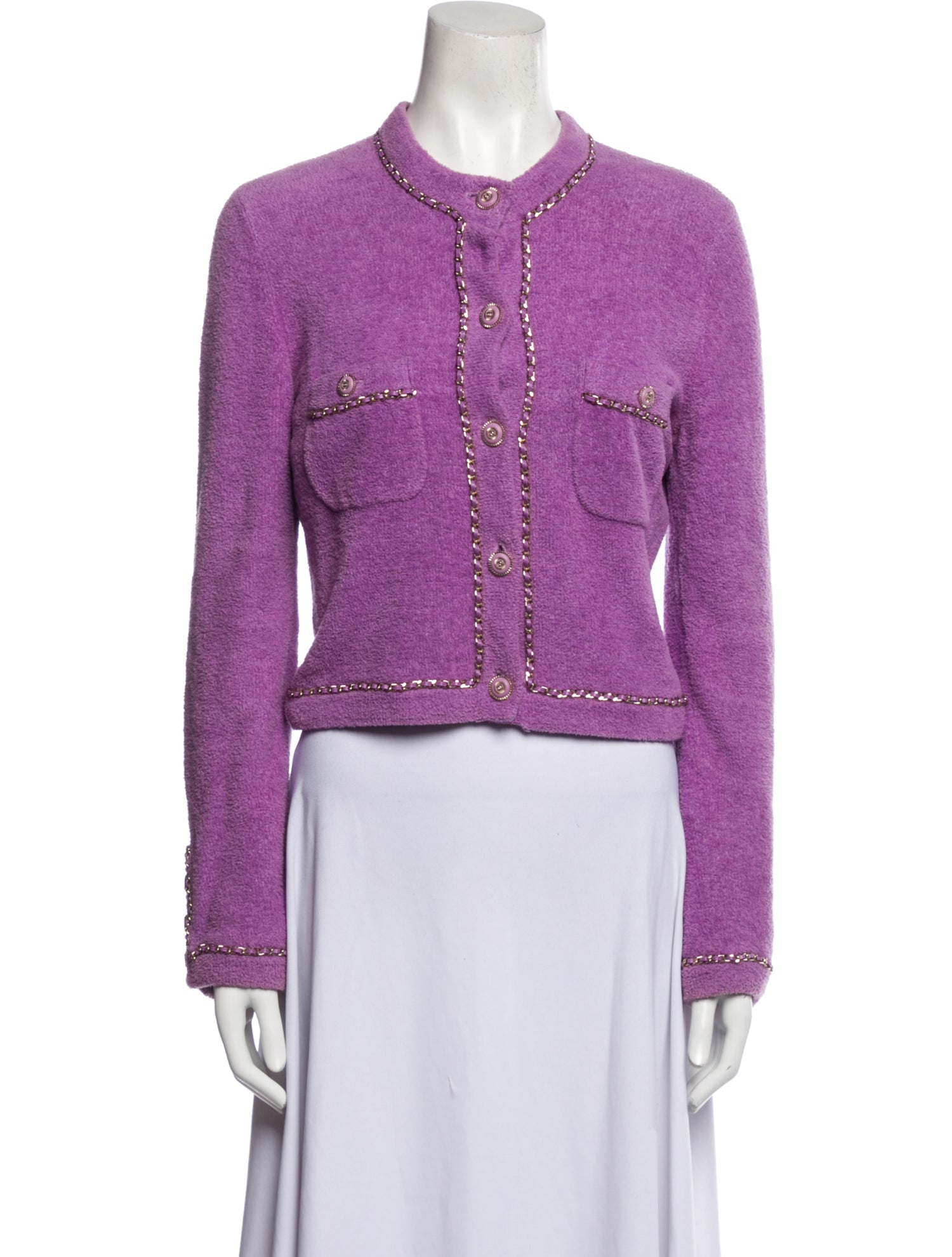 Chanel 2020 Tweed Pattern Evening Jacket