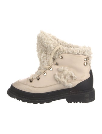 Chanel 2020 Interlocking CC Logo Boots