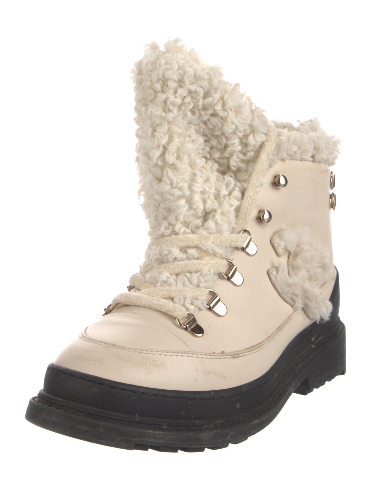 Chanel 2020 Interlocking CC Logo Boots