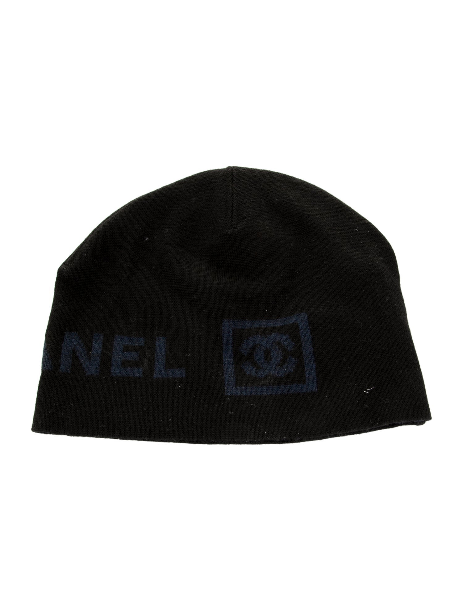 Chanel CC Sport Beanie - Black Hats, Accessories - CHA1175249