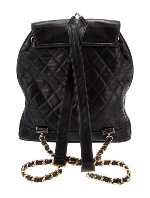 Chanel CC Quilted Backpack
