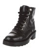Chanel 2021 Interlocking CC Logo Combat Boots
