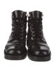 Chanel 2021 Interlocking CC Logo Combat Boots