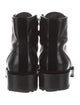 Chanel 2021 Interlocking CC Logo Combat Boots