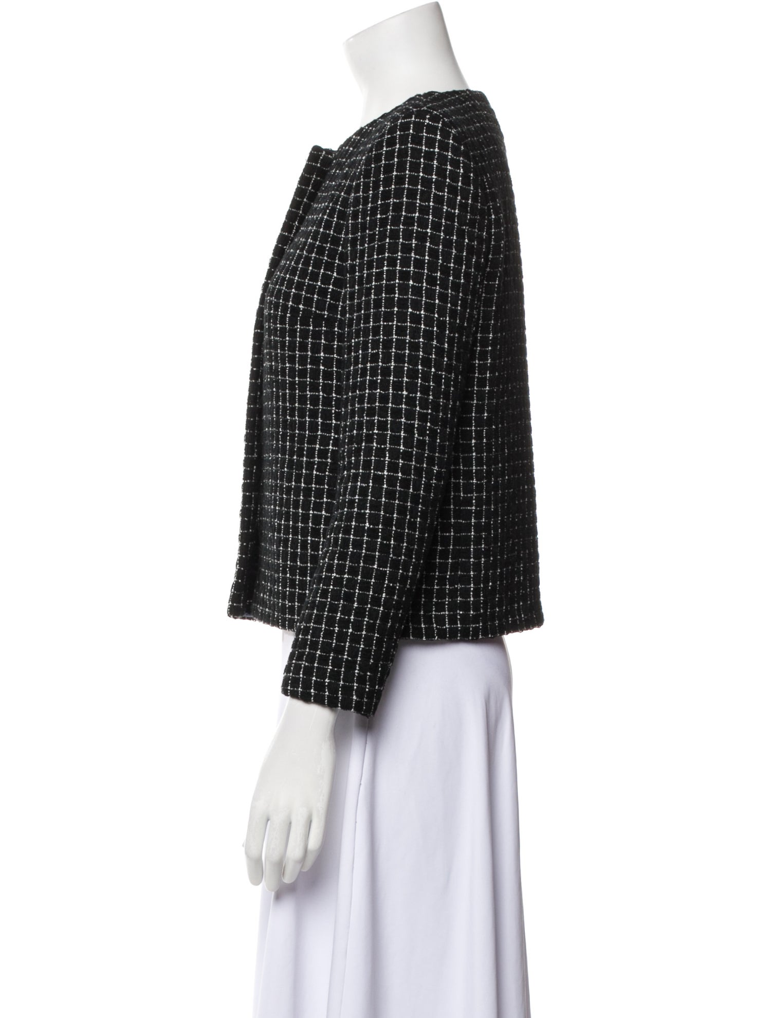 Chanel 2016 Plaid Print Jacket